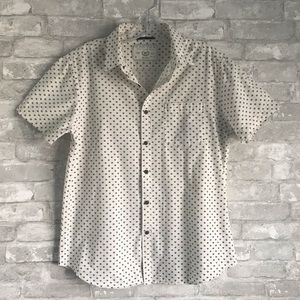 Cactus Men’s Short Sleeve Button Down Casual Shirt